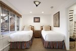 Third bedroom: 2 Twin beds